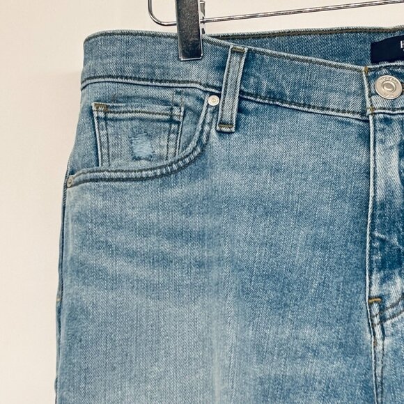 HUDSON Womens Lana Crop Jeans Size 32 Denim High Rise Slim Boyfriend My Girl NEW - Picture 3 of 15